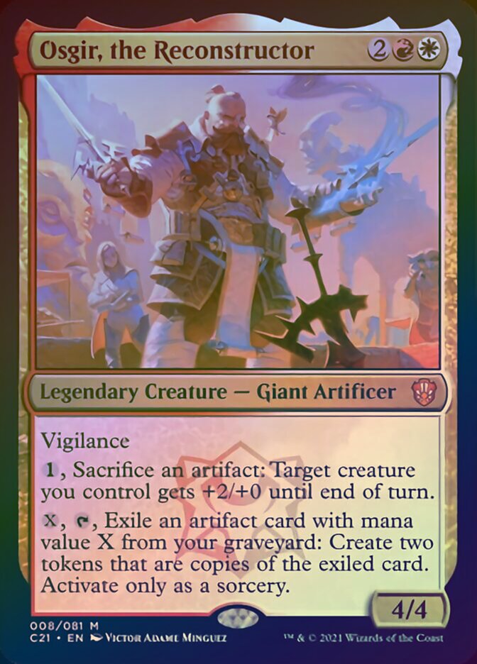 Osgir, the Reconstructor (Display Commander) [Commander 2021] | Shuffle n Cut Hobbies & Games