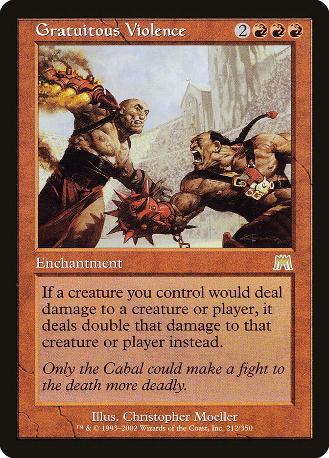 Gratuitous Violence [Onslaught] | Shuffle n Cut Hobbies & Games