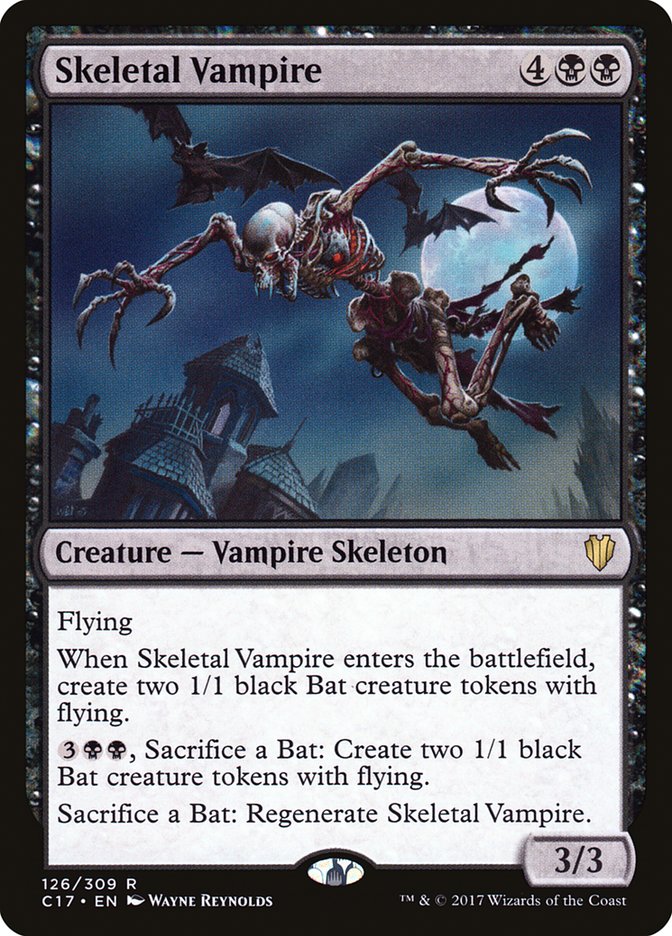 Skeletal Vampire [Commander 2017] | Shuffle n Cut Hobbies & Games