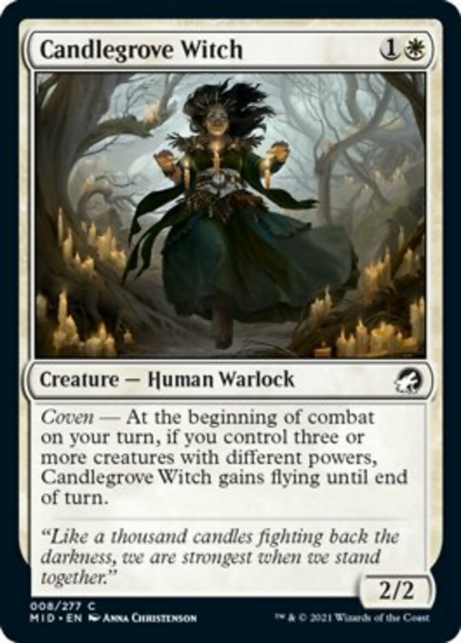 Candlegrove Witch [Innistrad: Midnight Hunt] | Shuffle n Cut Hobbies & Games