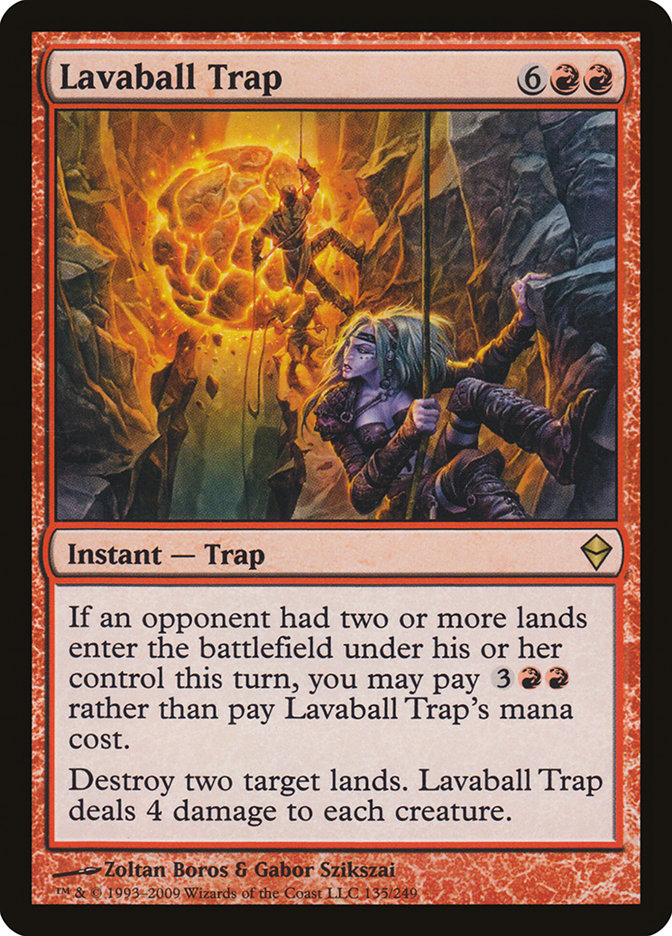 Lavaball Trap [Zendikar] | Shuffle n Cut Hobbies & Games