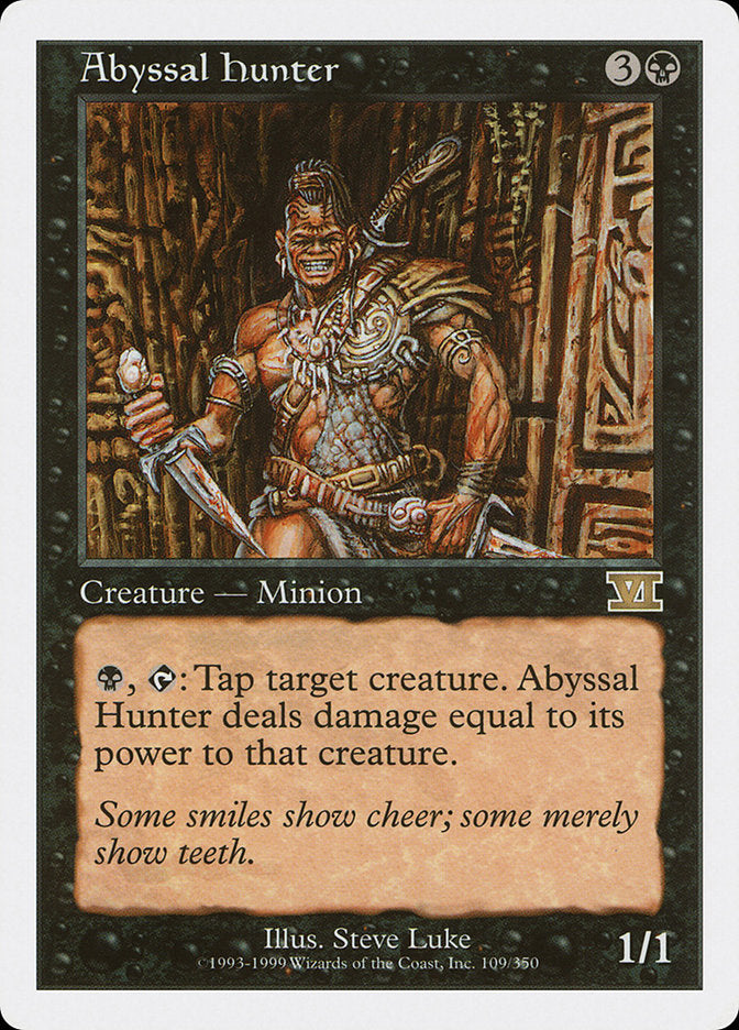 Abyssal Hunter [Classic Sixth Edition] | Shuffle n Cut Hobbies & Games