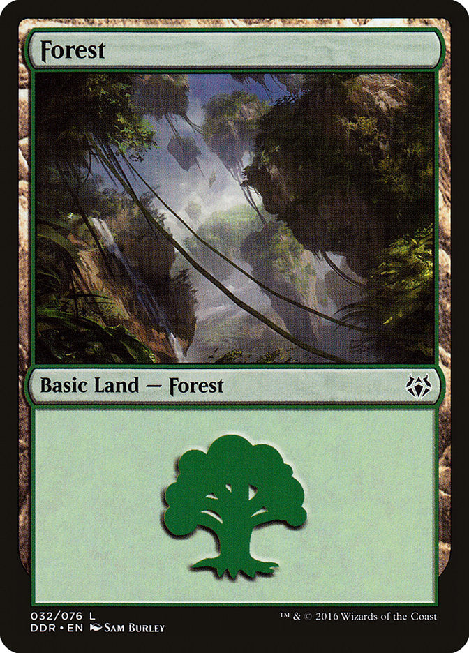 Forest (32) [Duel Decks: Nissa vs. Ob Nixilis] | Shuffle n Cut Hobbies & Games