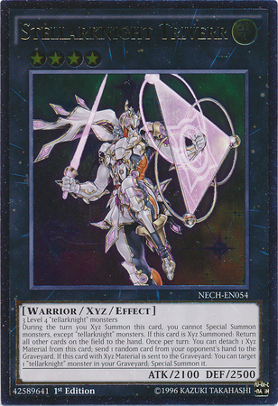 Stellarknight Triverr [NECH-EN054] Ultimate Rare | Shuffle n Cut Hobbies & Games