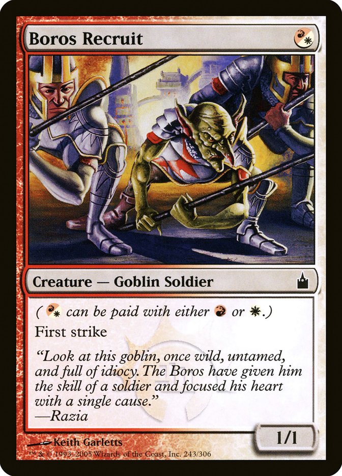 Boros Recruit [Ravnica: City of Guilds] | Shuffle n Cut Hobbies & Games