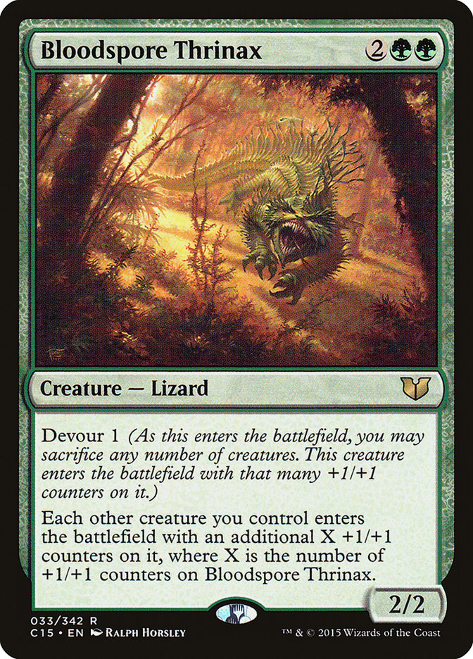 Bloodspore Thrinax [Commander 2015] | Shuffle n Cut Hobbies & Games