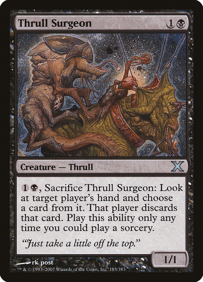 Thrull Surgeon [Tenth Edition] | Shuffle n Cut Hobbies & Games