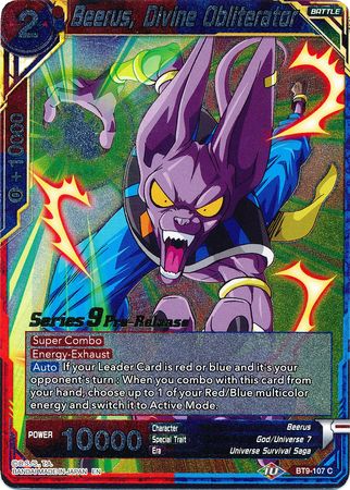 Beerus, Divine Obliterator [BT9-107] | Shuffle n Cut Hobbies & Games