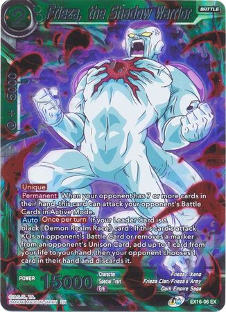 Frieza, the Shadow Warrior [EX16-06] | Shuffle n Cut Hobbies & Games