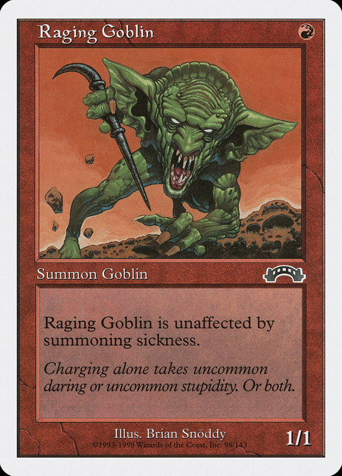 Raging Goblin [Anthologies] | Shuffle n Cut Hobbies & Games