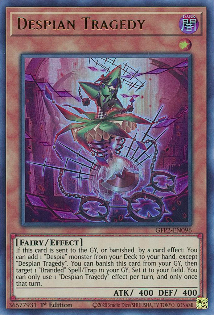 Despian Tragedy [GFP2-EN096] Ultra Rare | Shuffle n Cut Hobbies & Games