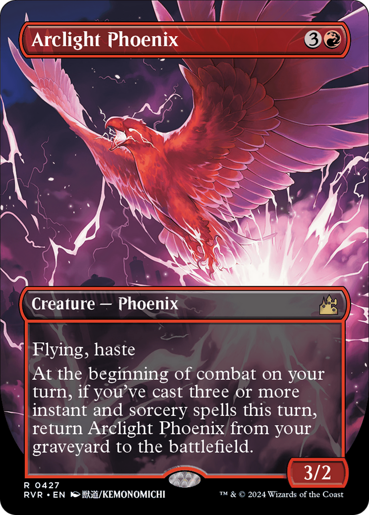 Arclight Phoenix (Anime Borderless) [Ravnica Remastered] | Shuffle n Cut Hobbies & Games