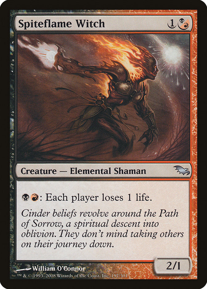 Spiteflame Witch [Shadowmoor] | Shuffle n Cut Hobbies & Games