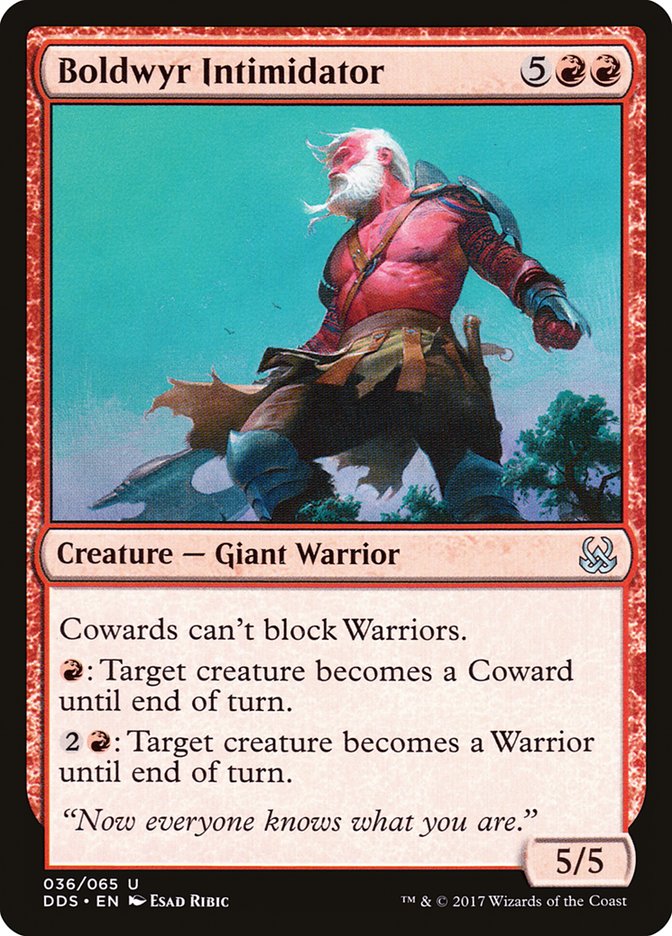 Boldwyr Intimidator [Duel Decks: Mind vs. Might] | Shuffle n Cut Hobbies & Games