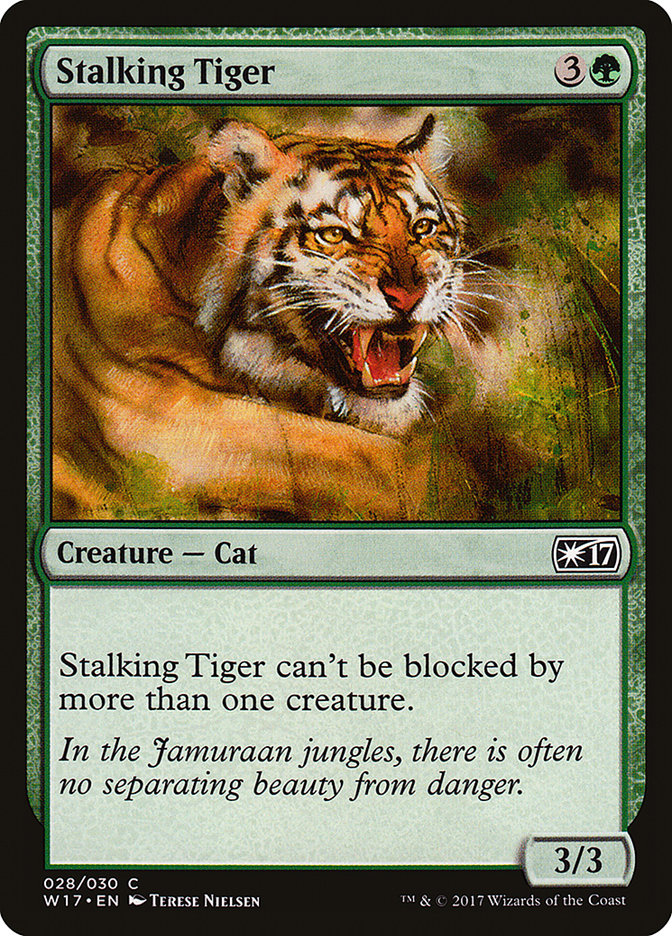 Stalking Tiger [Welcome Deck 2017] | Shuffle n Cut Hobbies & Games