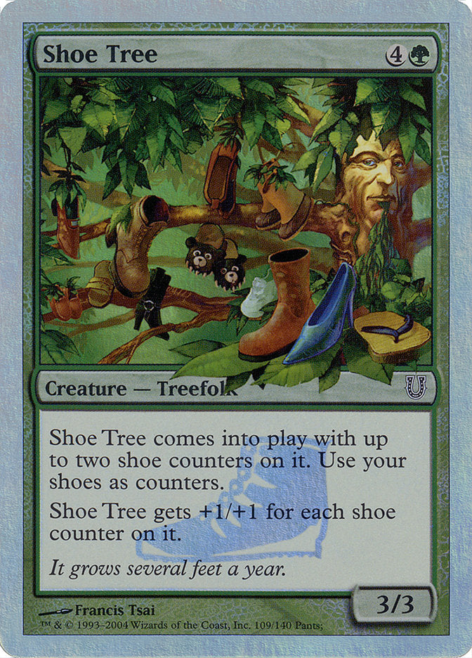 Shoe Tree (Alternate Foil) [Unhinged] | Shuffle n Cut Hobbies & Games