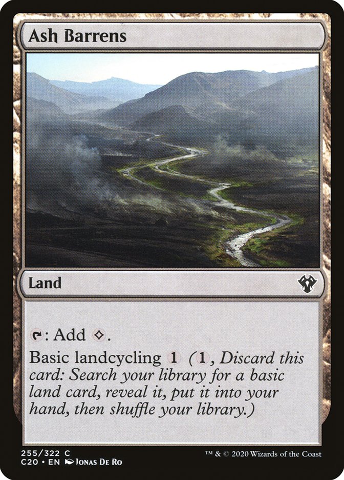 Ash Barrens [Commander 2020] | Shuffle n Cut Hobbies & Games