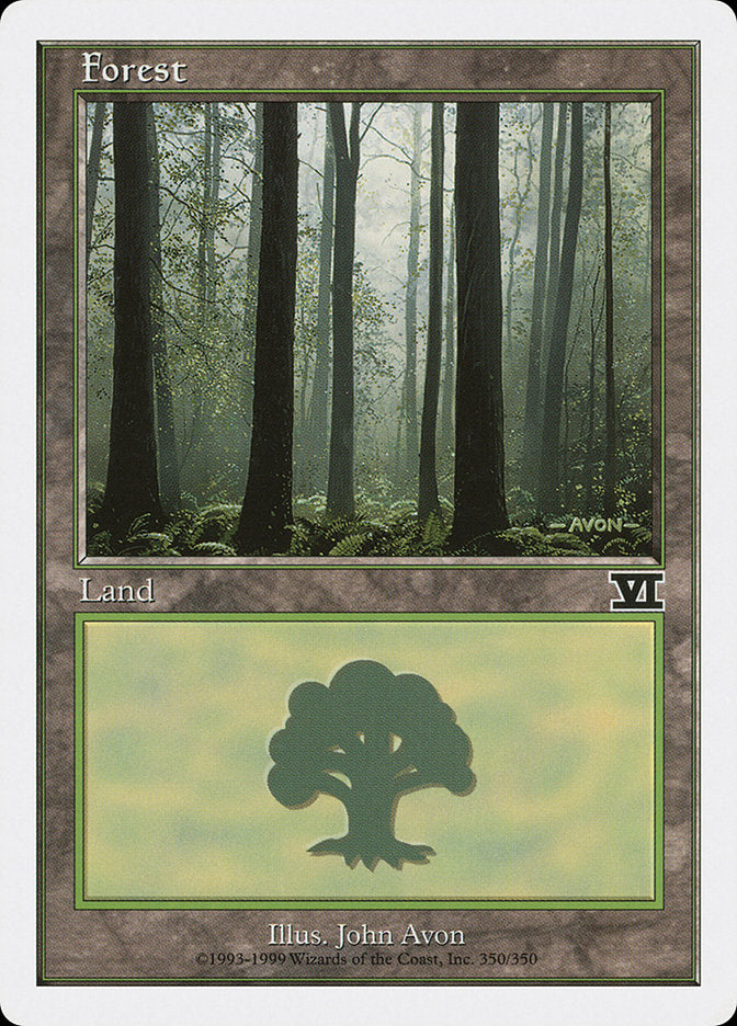 Forest (350) [Classic Sixth Edition] | Shuffle n Cut Hobbies & Games