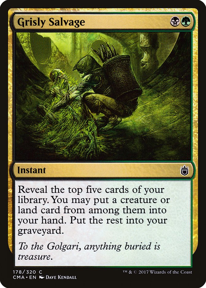 Grisly Salvage [Commander Anthology] | Shuffle n Cut Hobbies & Games
