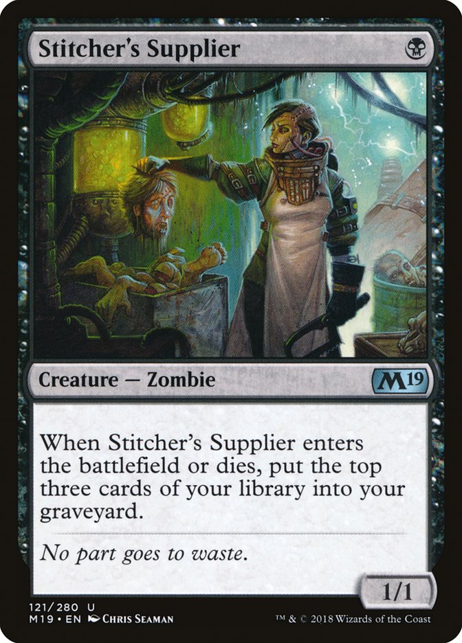 Stitcher's Supplier [Core Set 2019] | Shuffle n Cut Hobbies & Games