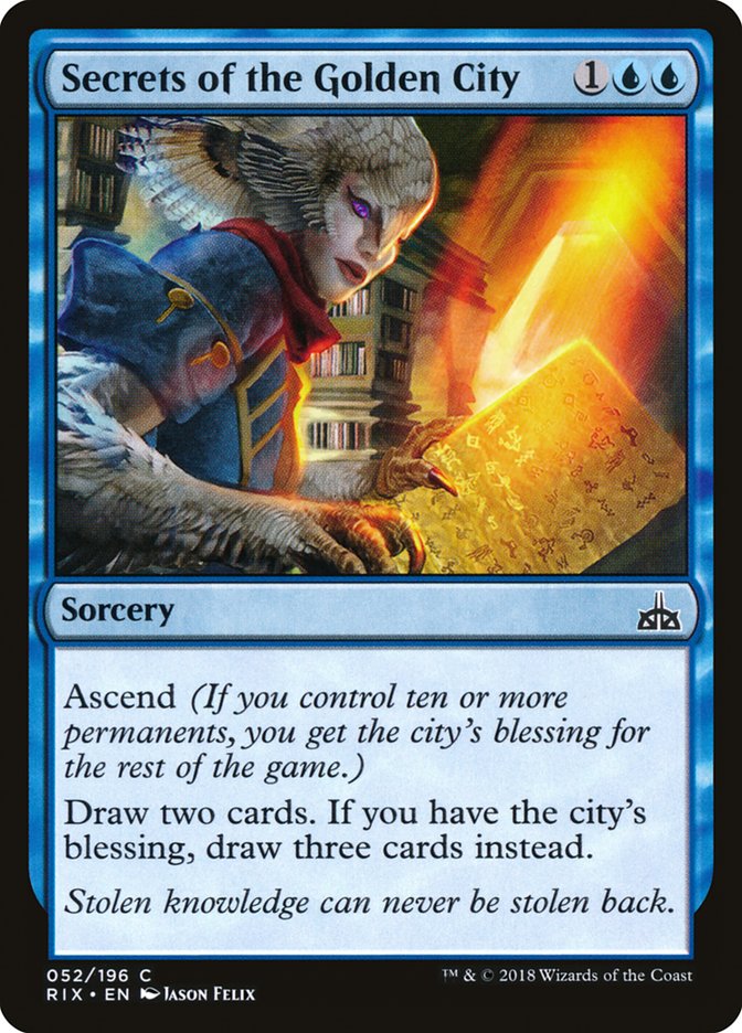Secrets of the Golden City [Rivals of Ixalan] | Shuffle n Cut Hobbies & Games