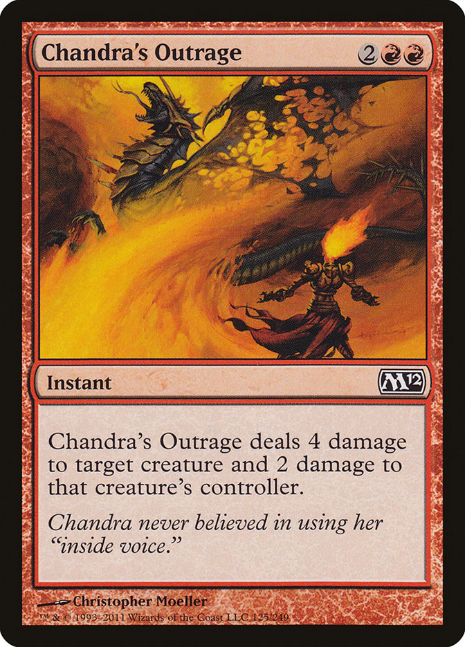 Chandra's Outrage [Magic 2012] | Shuffle n Cut Hobbies & Games