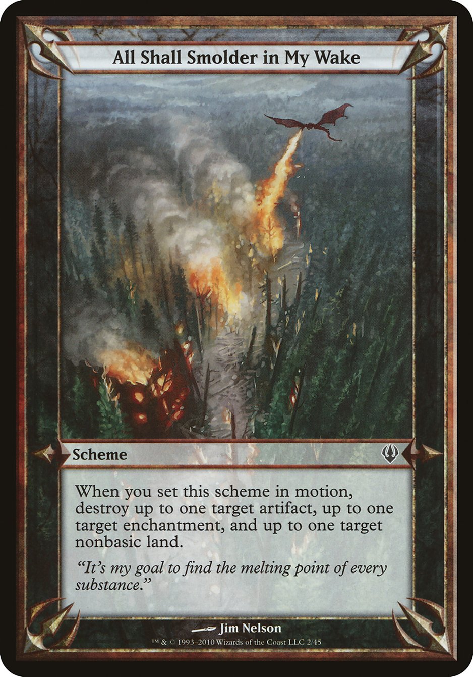 All Shall Smolder in My Wake (Schemes) [Archenemy Schemes] | Shuffle n Cut Hobbies & Games