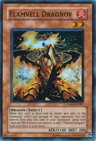 Flamvell Dragnov [HA01-EN007] Super Rare | Shuffle n Cut Hobbies & Games