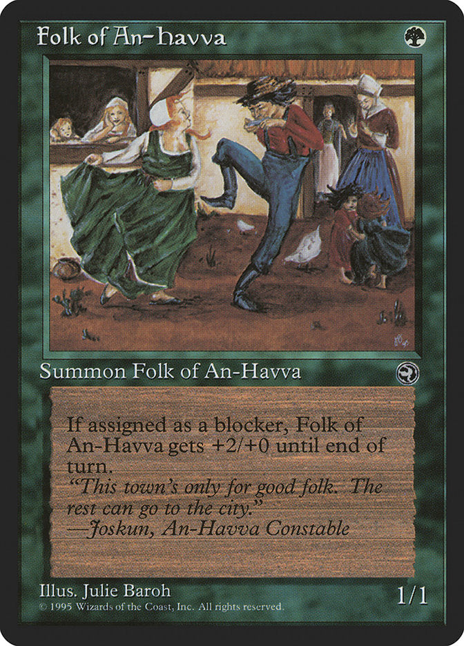 Folk of An-Havva (Joskun Flavor Text) [Homelands] | Shuffle n Cut Hobbies & Games