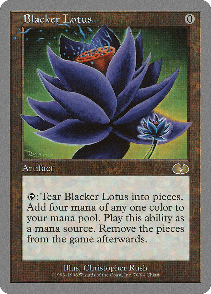 Blacker Lotus [Unglued] | Shuffle n Cut Hobbies & Games