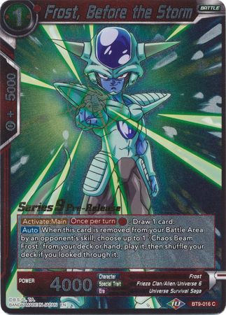 Frost, Before the Storm [BT9-016] | Shuffle n Cut Hobbies & Games