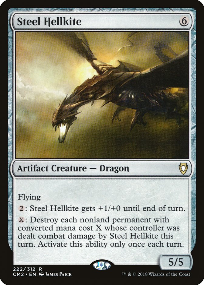 Steel Hellkite [Commander Anthology Volume II] | Shuffle n Cut Hobbies & Games