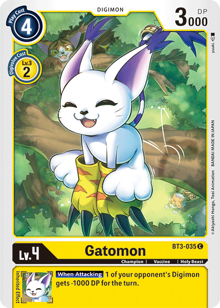 Gatomon [BT3-035] [Release Special Booster Ver.1.5] | Shuffle n Cut Hobbies & Games