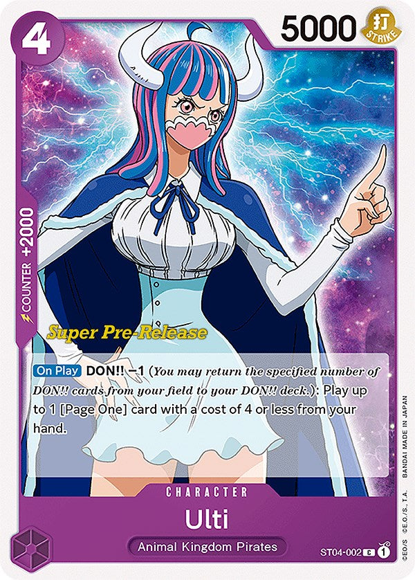 Ulti [Super Pre-Release Starter Deck: Animal Kingdom Pirates] | Shuffle n Cut Hobbies & Games