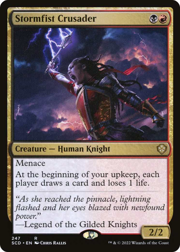 Stormfist Crusader [Starter Commander Decks] | Shuffle n Cut Hobbies & Games