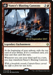 Vance's Blasting Cannons // Spitfire Bastion [Ixalan Prerelease Promos] | Shuffle n Cut Hobbies & Games