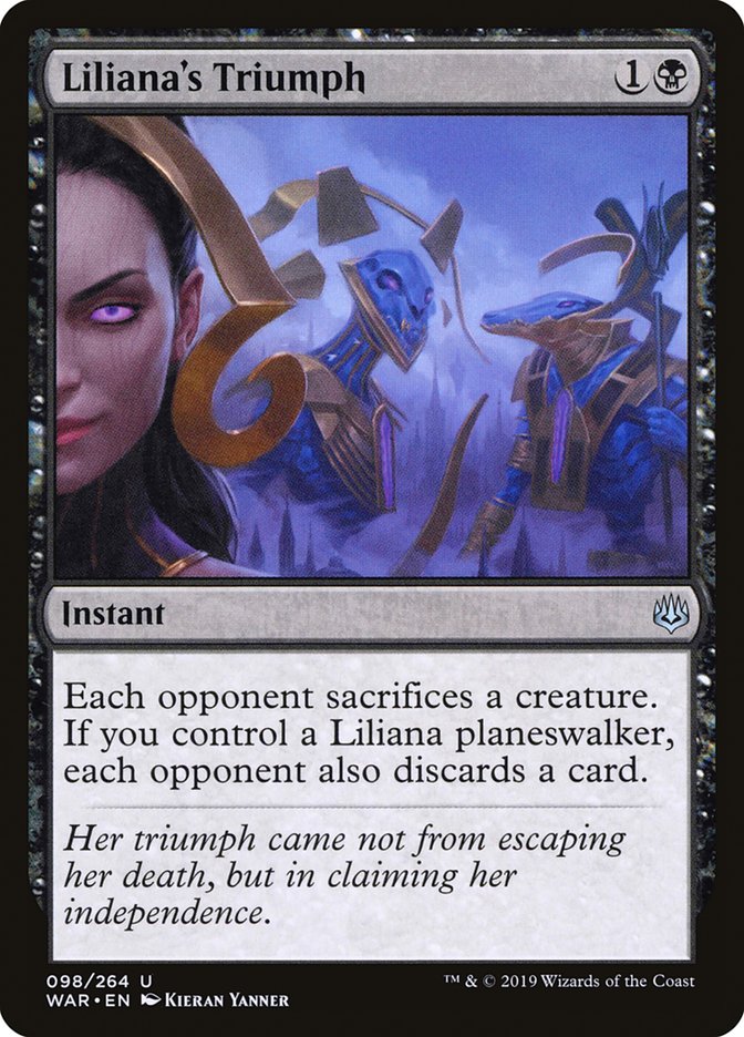 Liliana's Triumph [War of the Spark] | Shuffle n Cut Hobbies & Games