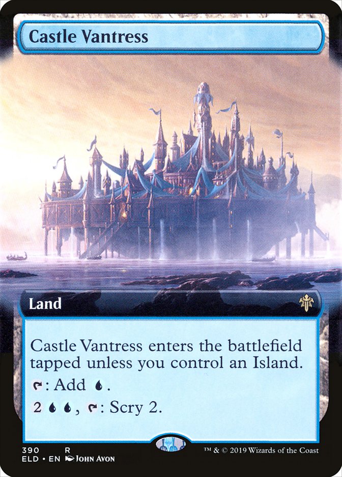 Castle Vantress (Extended Art) [Throne of Eldraine] | Shuffle n Cut Hobbies & Games