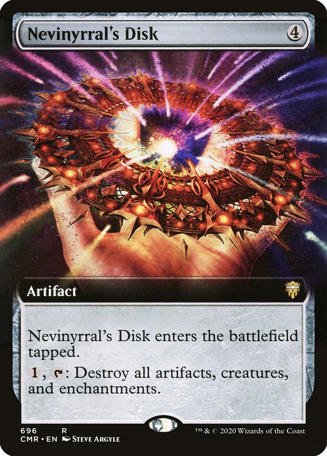 Nevinyrral's Disk (Extended Art) [Commander Legends] | Shuffle n Cut Hobbies & Games