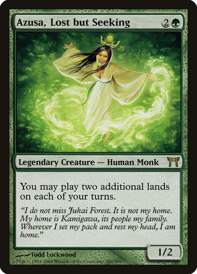 Azusa, Lost but Seeking [Champions of Kamigawa] | Shuffle n Cut Hobbies & Games