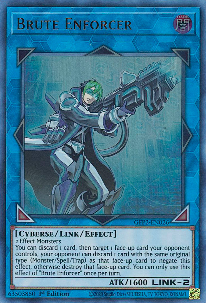 Brute Enforcer [GFP2-EN026] Ultra Rare | Shuffle n Cut Hobbies & Games