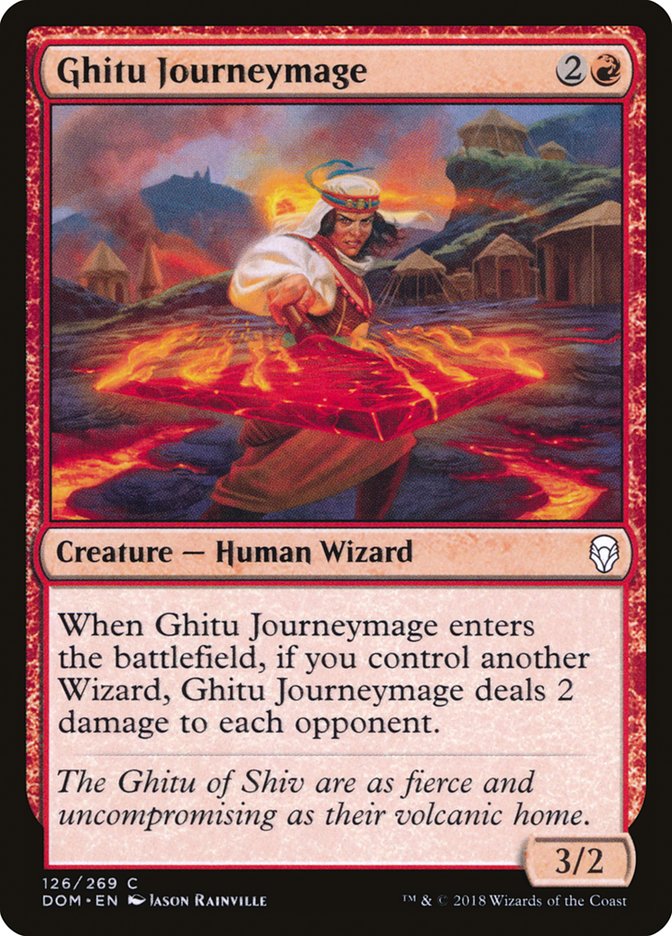 Ghitu Journeymage [Dominaria] | Shuffle n Cut Hobbies & Games