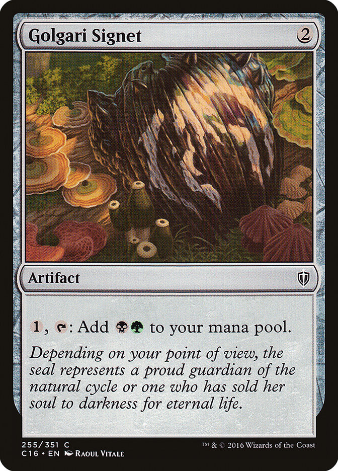 Golgari Signet [Commander 2016] | Shuffle n Cut Hobbies & Games