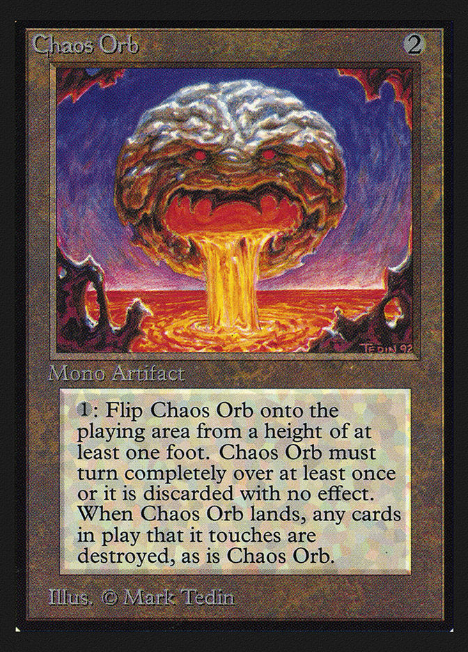 Chaos Orb [International Collectors' Edition] | Shuffle n Cut Hobbies & Games
