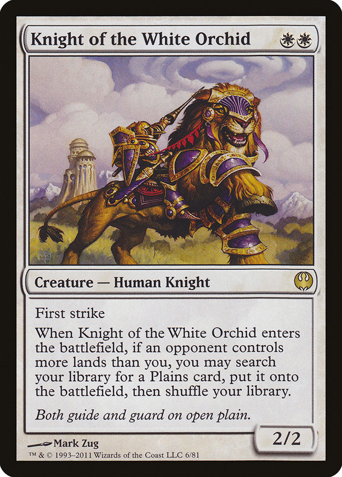 Knight of the White Orchid [Duel Decks: Knights vs. Dragons] | Shuffle n Cut Hobbies & Games