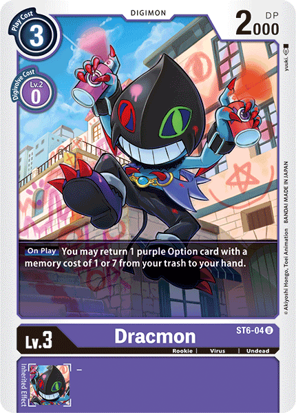 Dracmon [ST6-04] [Starter Deck: Venomous Violet] | Shuffle n Cut Hobbies & Games