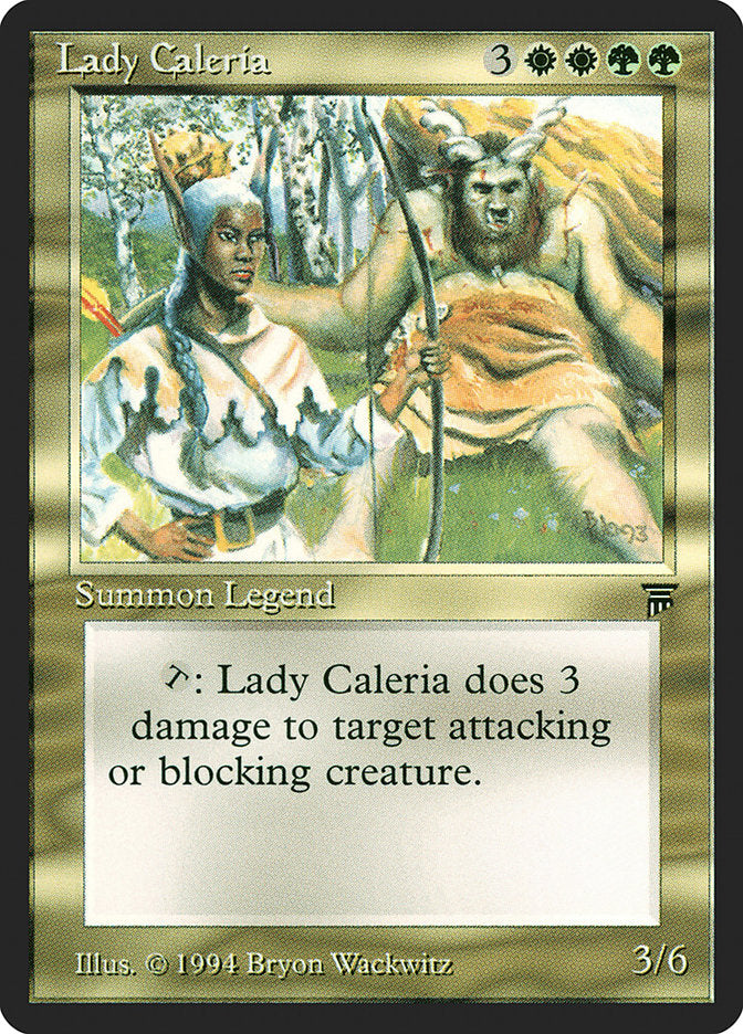 Lady Caleria [Legends] | Shuffle n Cut Hobbies & Games