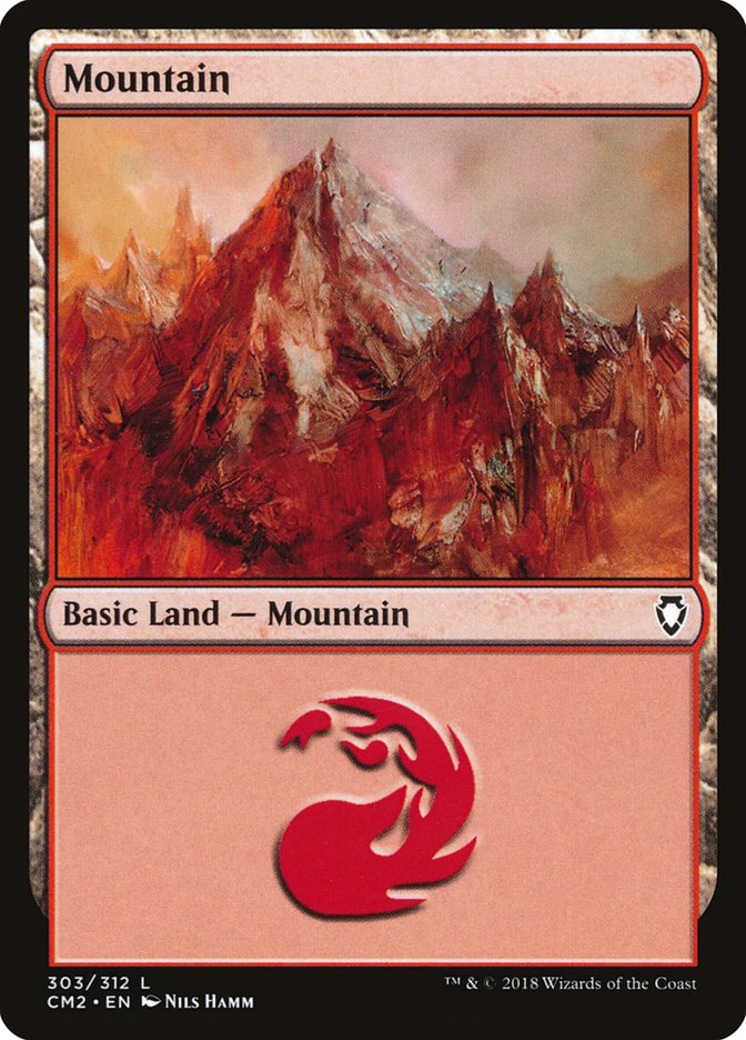 Mountain (303) [Commander Anthology Volume II] | Shuffle n Cut Hobbies & Games
