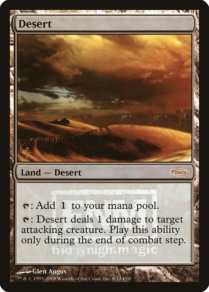 Desert [Friday Night Magic 2008] | Shuffle n Cut Hobbies & Games