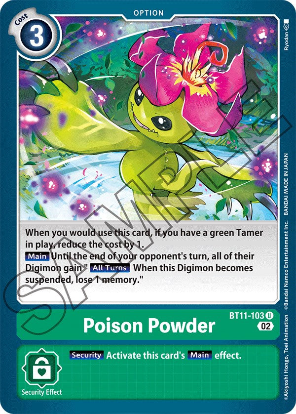 Poison Powder [BT11-103] [Dimensional Phase] | Shuffle n Cut Hobbies & Games